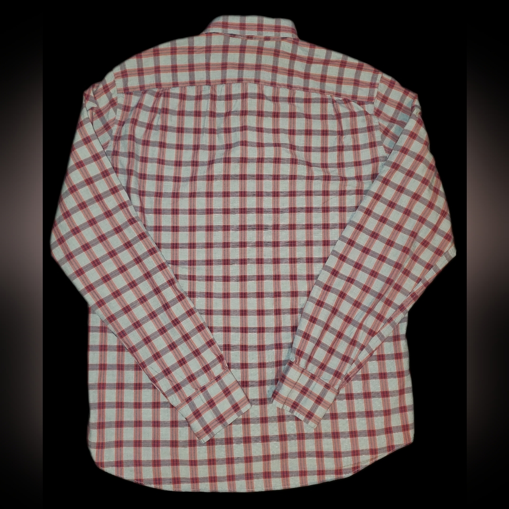 J. Crew Checkered Long Sleeve Slim - Picture 4 of 9
